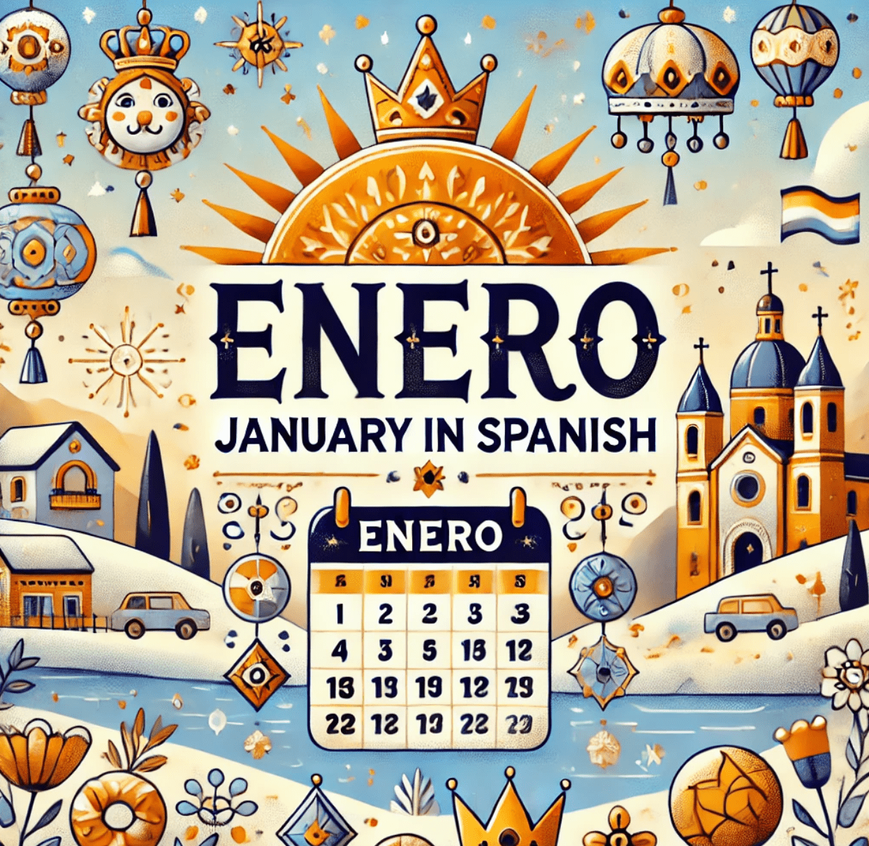 How to Say January in Spanish – A Cultural & Linguistic Guide - The ...